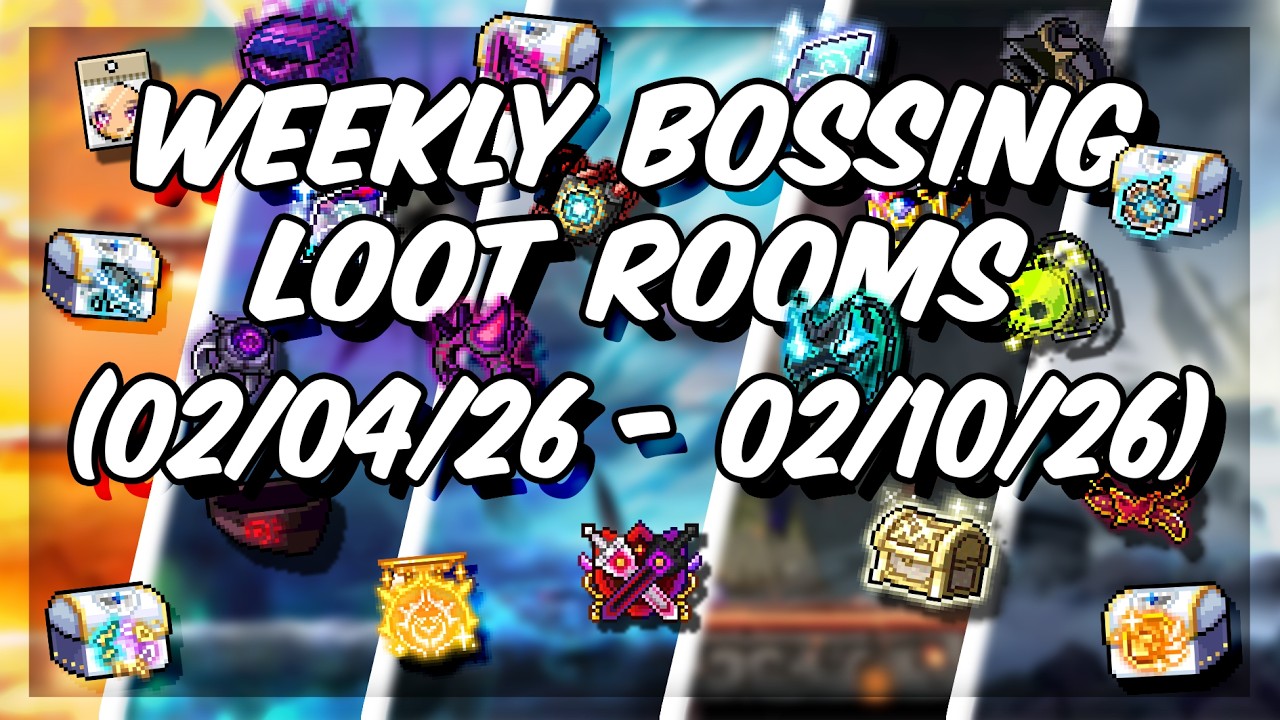 『GMS Kronos』Weekly Bossing Loot Rooms | February 4th - 10th