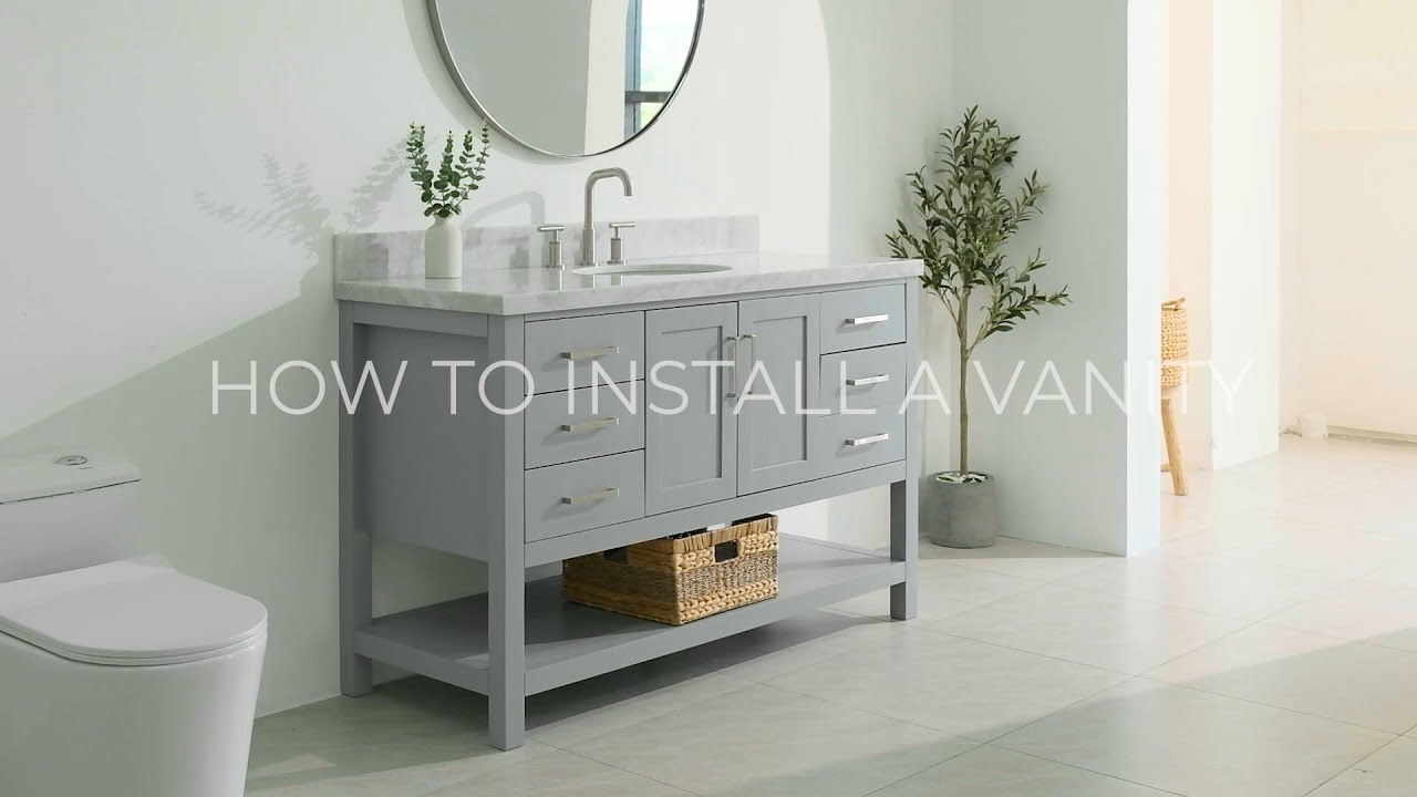 How To Assemble An Ariel Vanity.