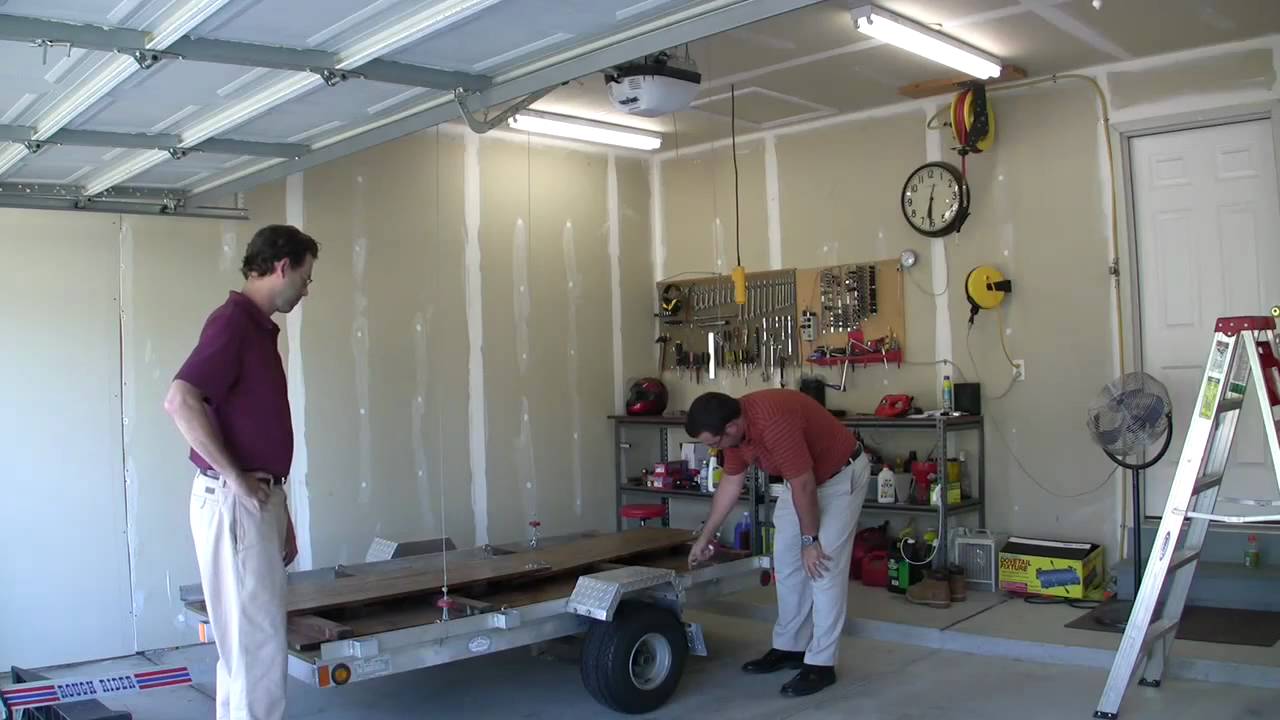 Winch Garage Trailer Lift - TATV#9