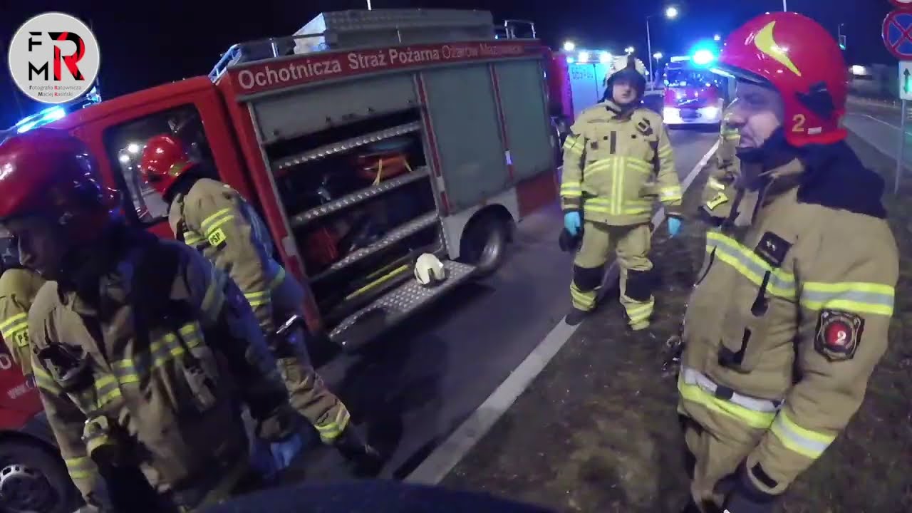 Przedysponowanie z pożaru do wypadku Alarmowo GBA 80 Iveco