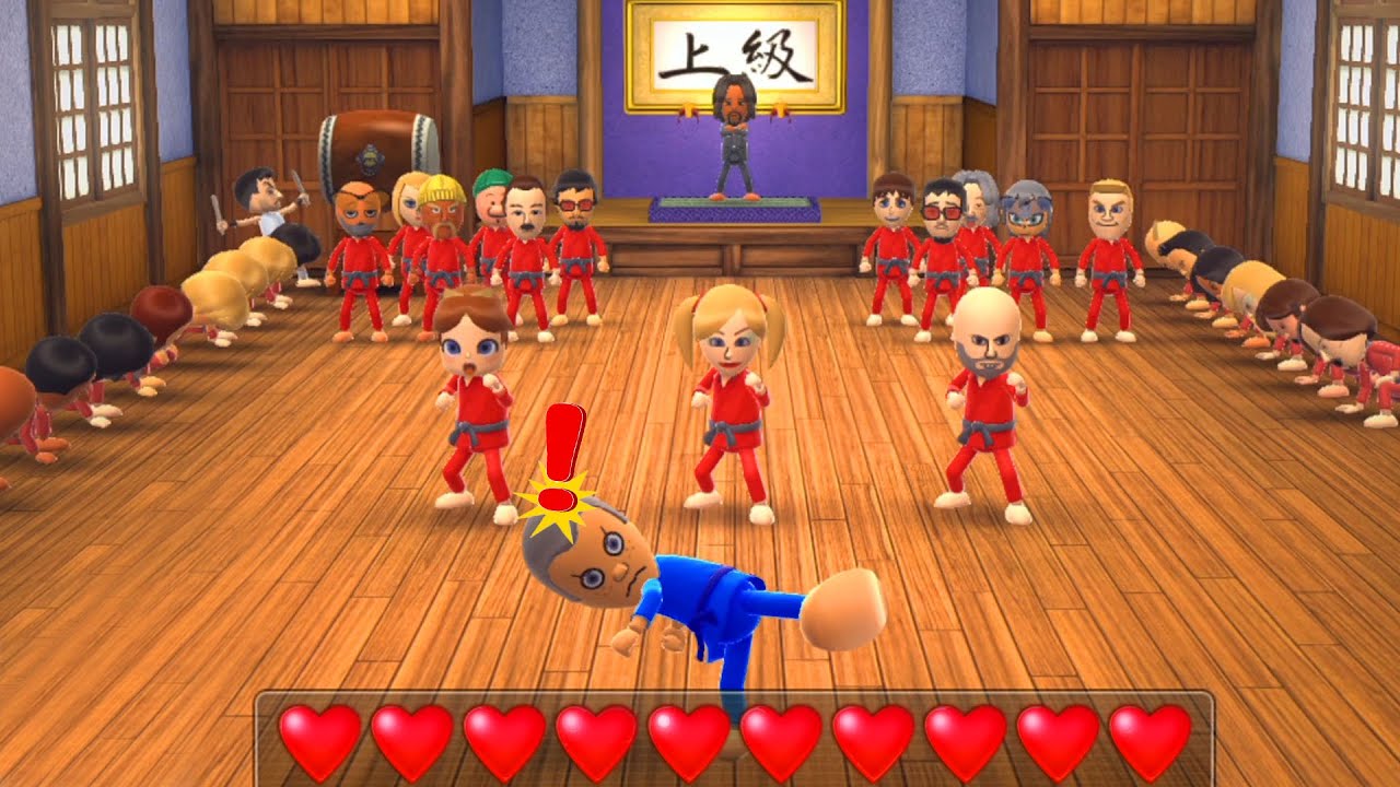 Wii Party U - Dojo Domination Play as Cyrus (Advanced Difficulty)