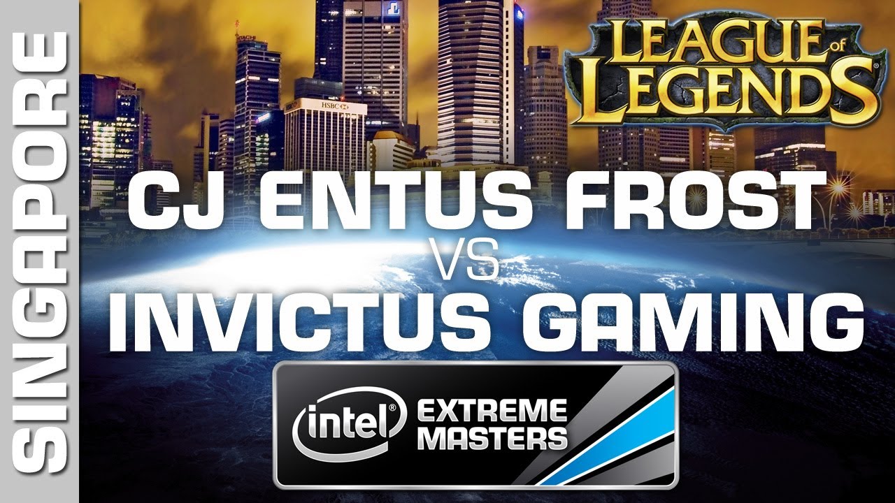 CJ Entus Frost vs. Invictus Gaming - Game 1 - Grand Final PT - IEM Singapore - League of Legends