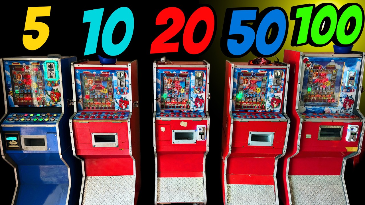 Apuestas de $5 vs Apuestas de $100 en las Maquinitas