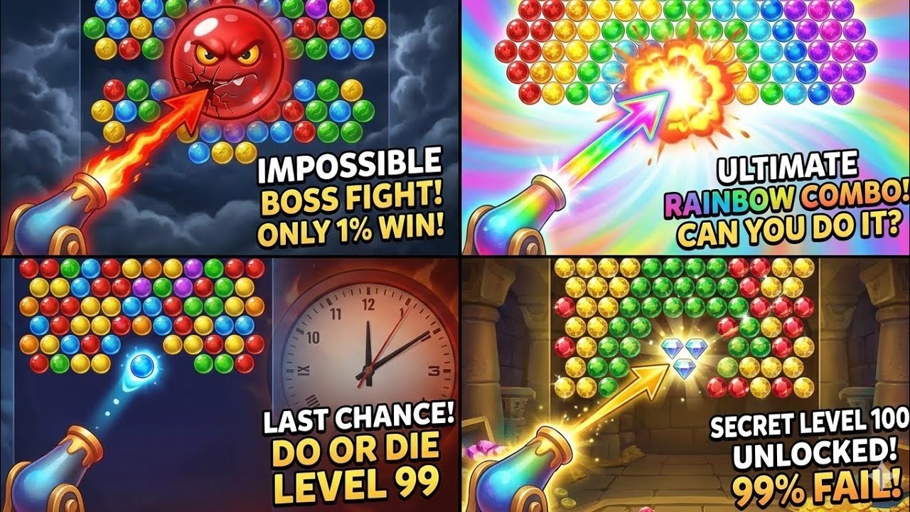 Bubble Shooter Level [1-100] Gameplay | 3 Star Walkthrough (No Boosters)| Lootlab gaming