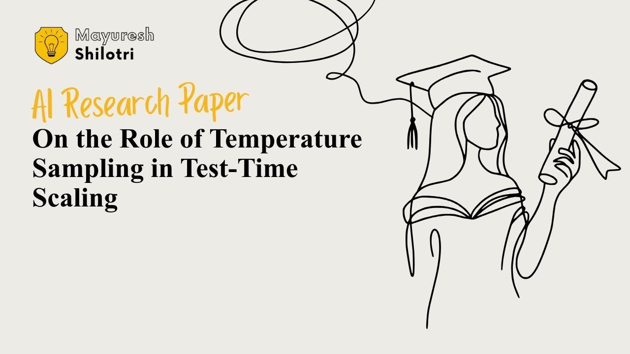 On the Role of Temperature Sampling in Test-Time Scaling