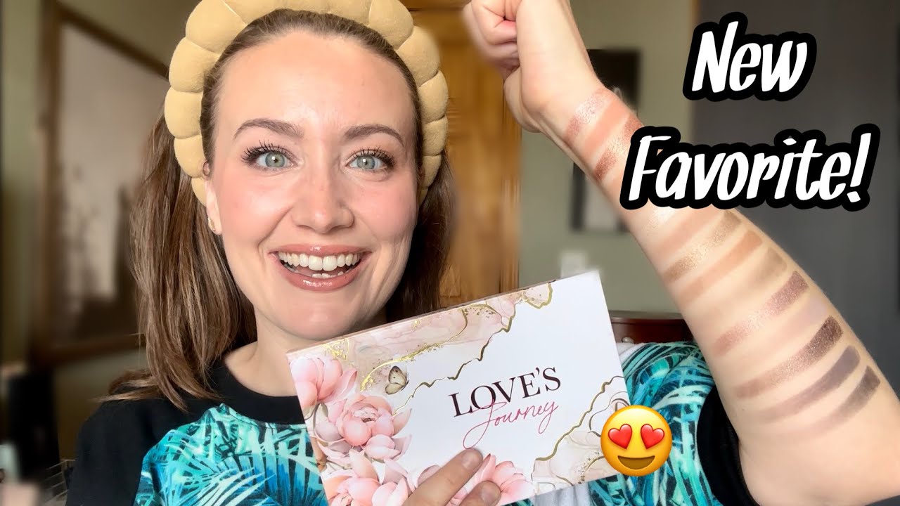 Sydney Grace Love's Journey Swatches and GRWM!
