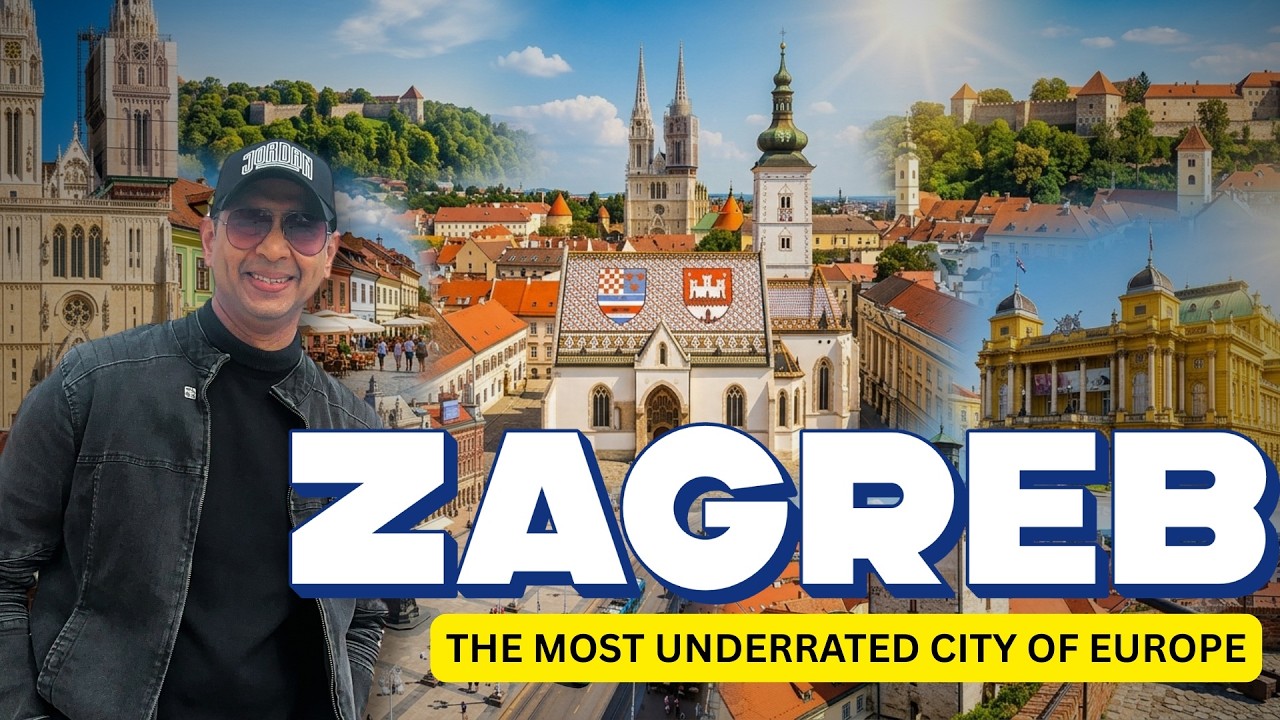 Zagreb-The underrated capital city of Croatia I Travel Vlog I Indian Traveller