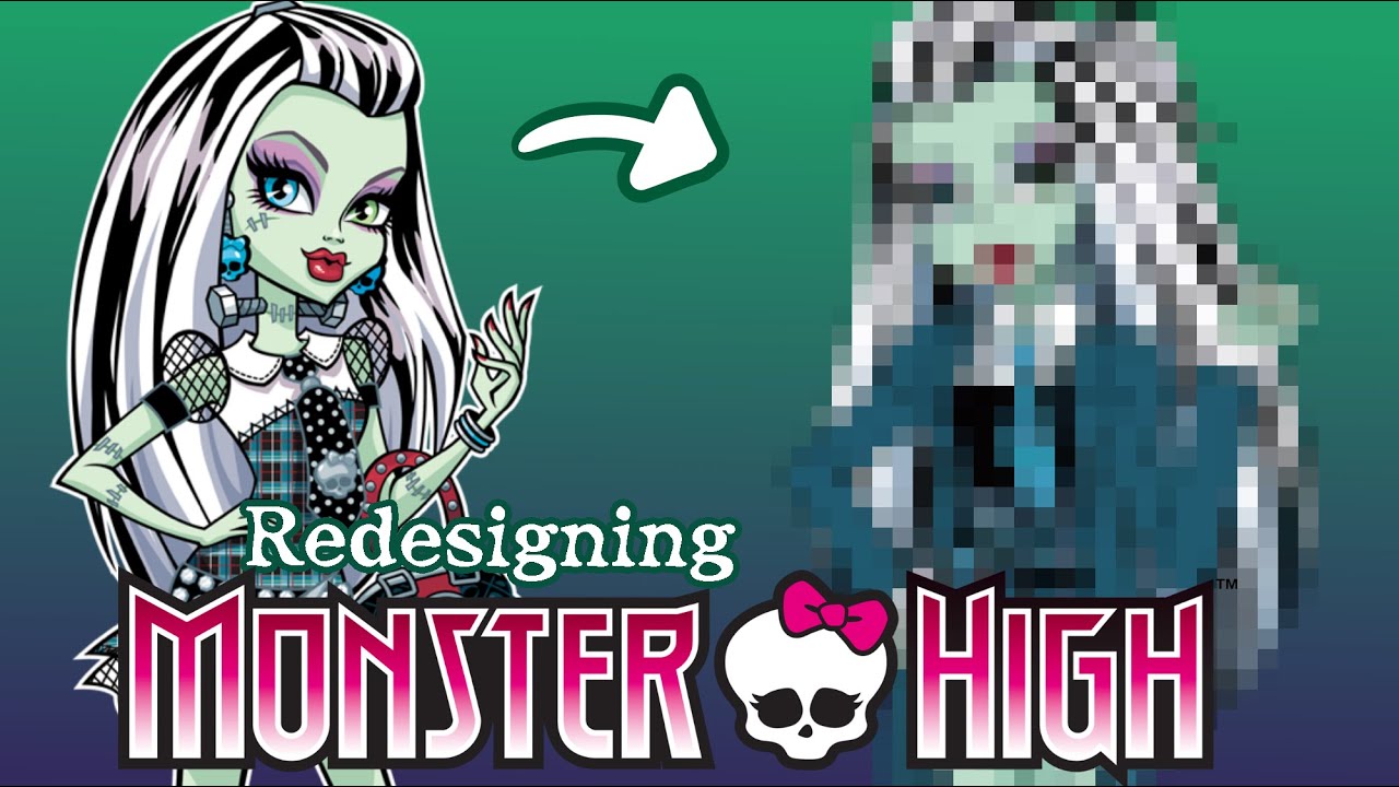 Monster High Redesign ⚡️Frankie Stein⚡️