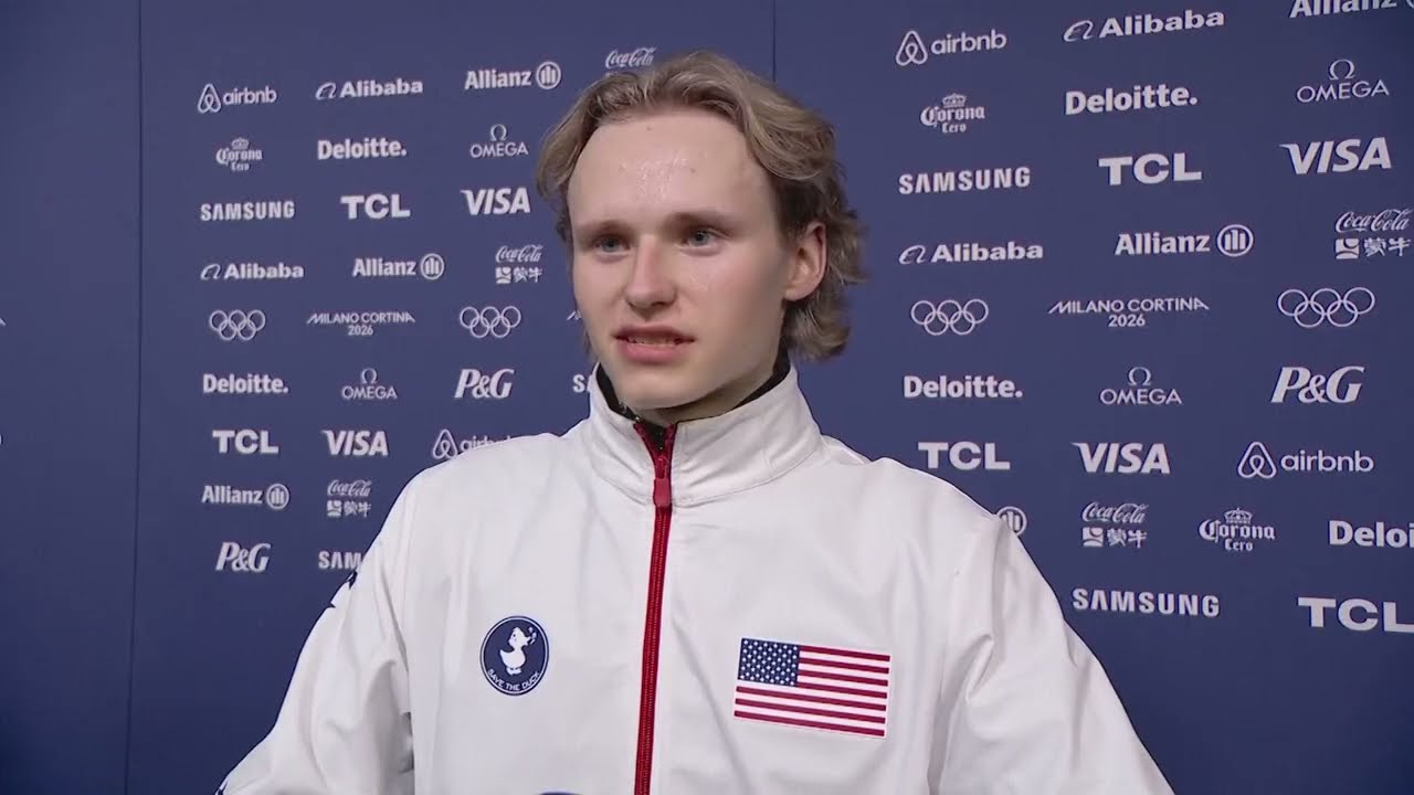 'It just left your hands' Ilia Malinin on Free Skate Heartbreak｜Figure Skating｜USA｜Winter Olympics