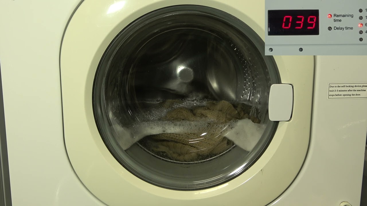 Wool 40'c / Baumatic BWR1206 Intergrated Washing machine