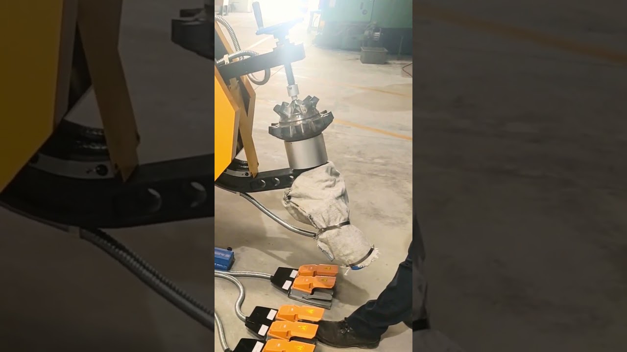 Automated Hard Facing Station for Tri-Cone Drill Bit Cones | ATS India