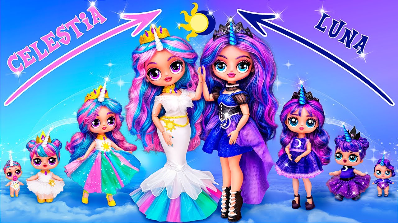 My Little Pony: Celestia und Luna werden erwachsen! 32 DIYs
