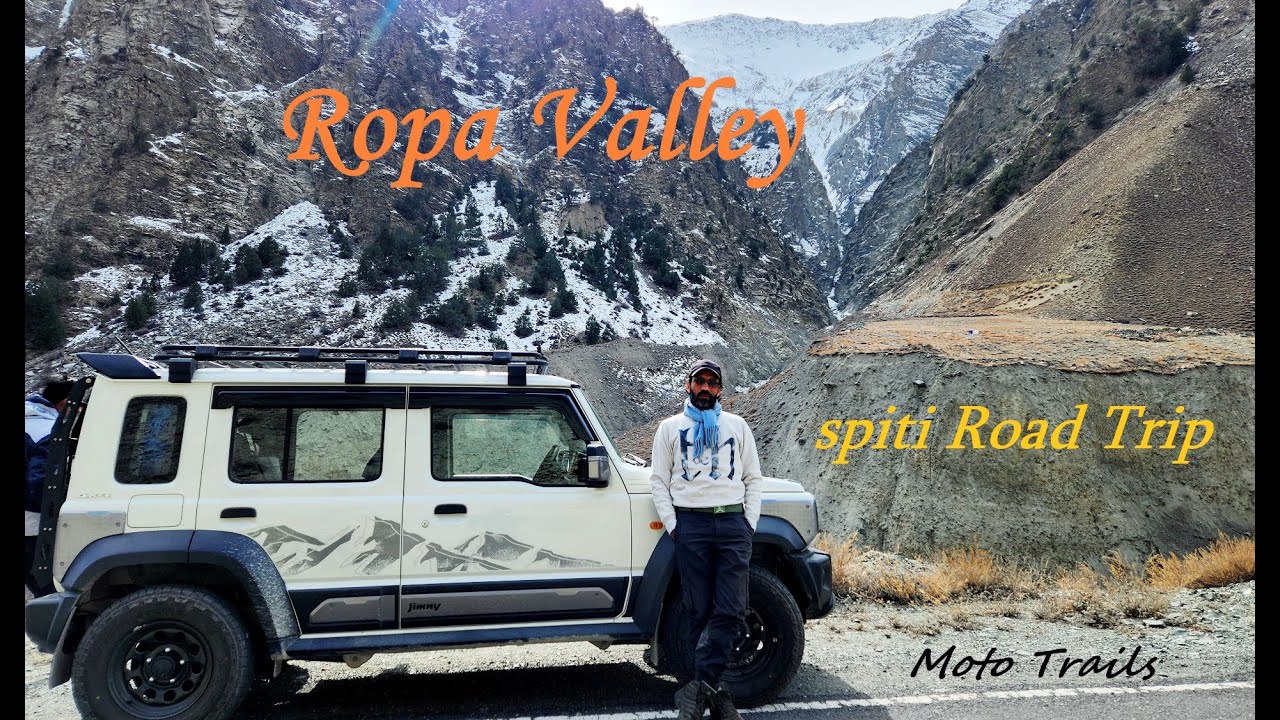 Spiti Road Trip - Kalpa to Ropa Valley Khab Sangam | Kitna Khubsurat hai Ropa Valley? #travel #jimny