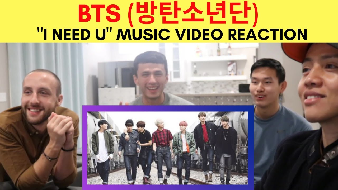 BTS | I NEED U | MUSIC VIDEO | REACTION VIDEO BY REACTIONS UNLIMITED