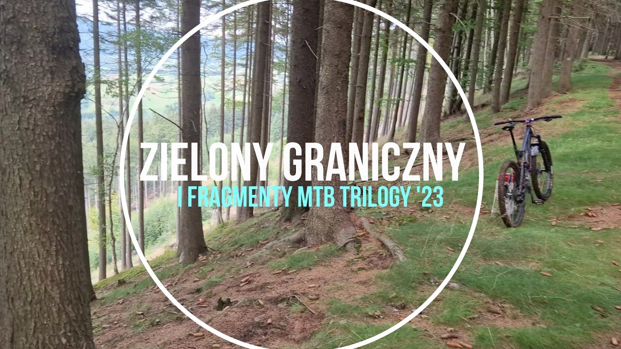 Góry Krucze - śladem MTB Trilogy 2023, etap 3. (S3, S4, zielony 