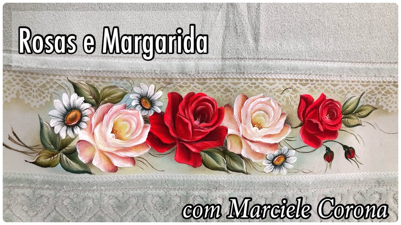 Pintando Rosa e Margarida, com @arte.com-marcielecorona6743