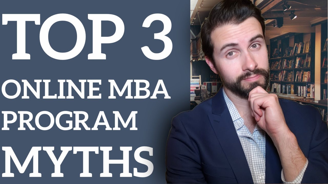 Top 3 Myths About Online MBA Programs