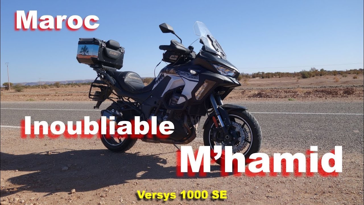 Maroc M'hamid Inoubliable Versys 1000 SE
