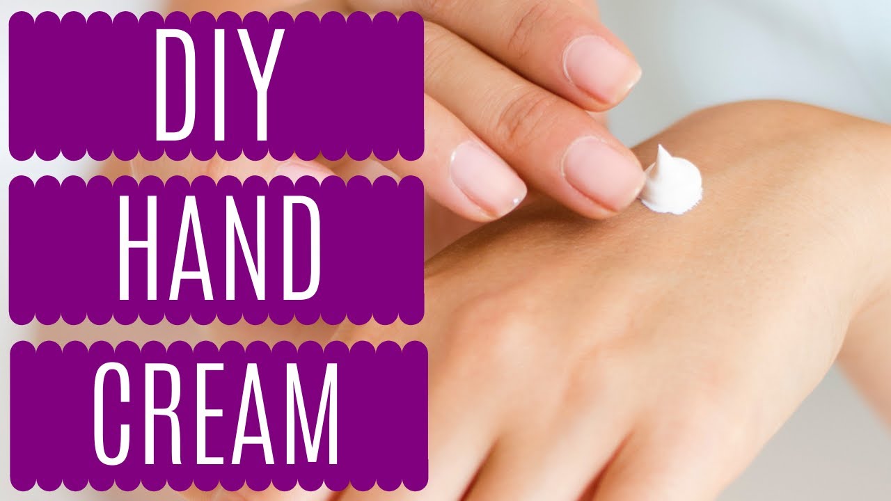 How To Make Your Own Homemade Hand Cream For More Youthful & Soft Hands- DIY