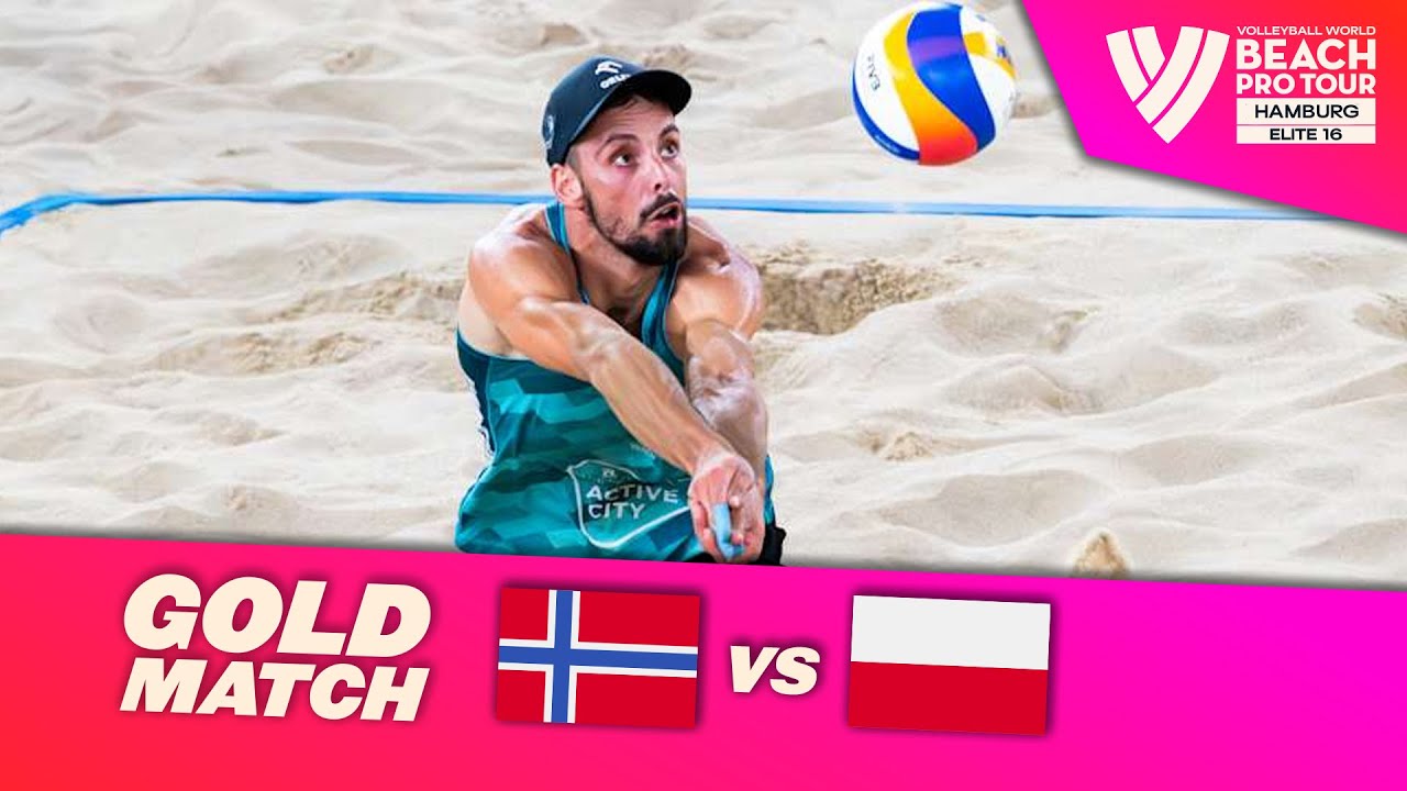 Mol, A./Sørum, C vs. Łosiak/ Bryl - Gold Match Highlights | Hamburg 2025 #BeachProTour