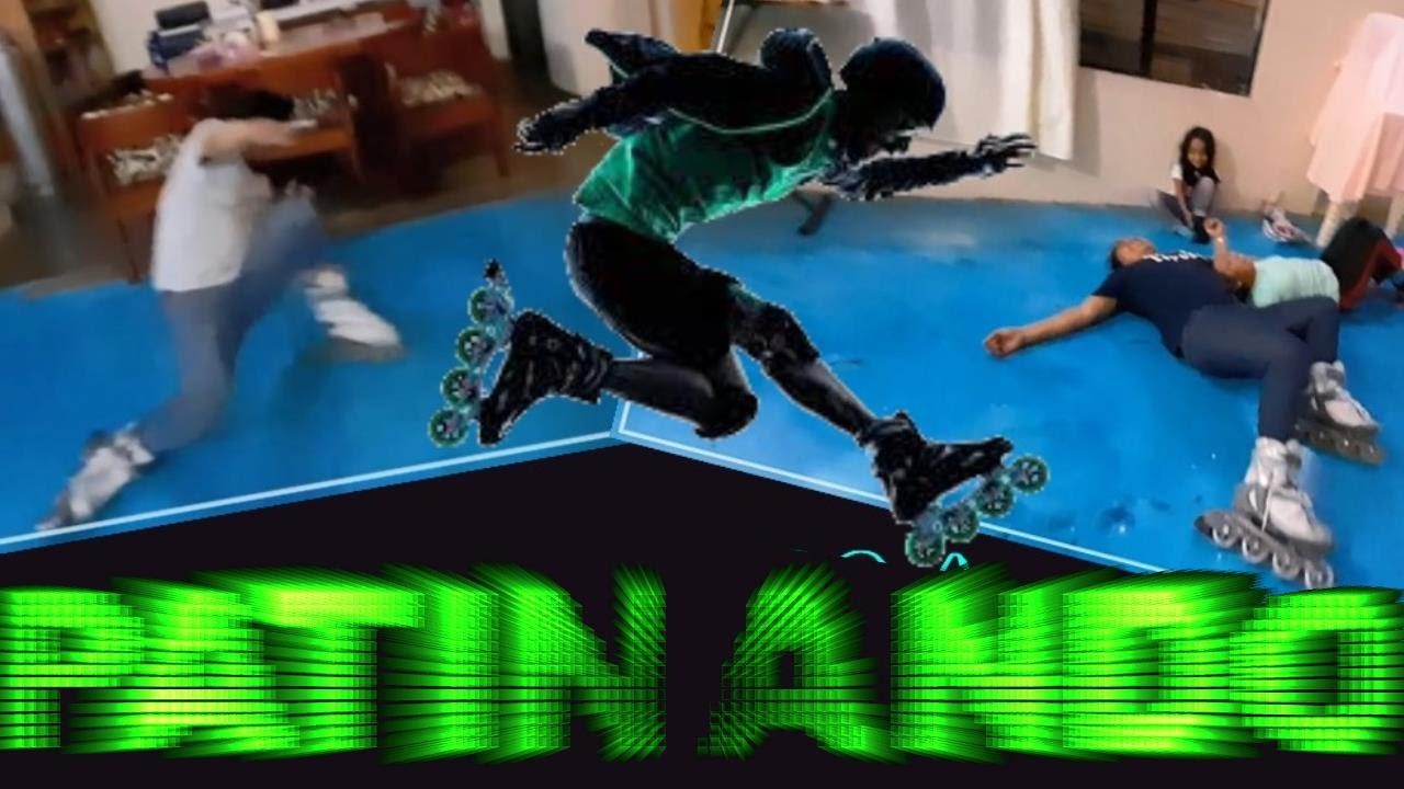 PATINES en línea PRINCIPIANTES ¡FACIL! & EN CASA 😲 APRENDIENDO A PATINAR 4D FAM▶