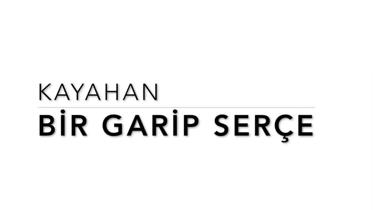 Kayahan - Bir Garip Serçe
