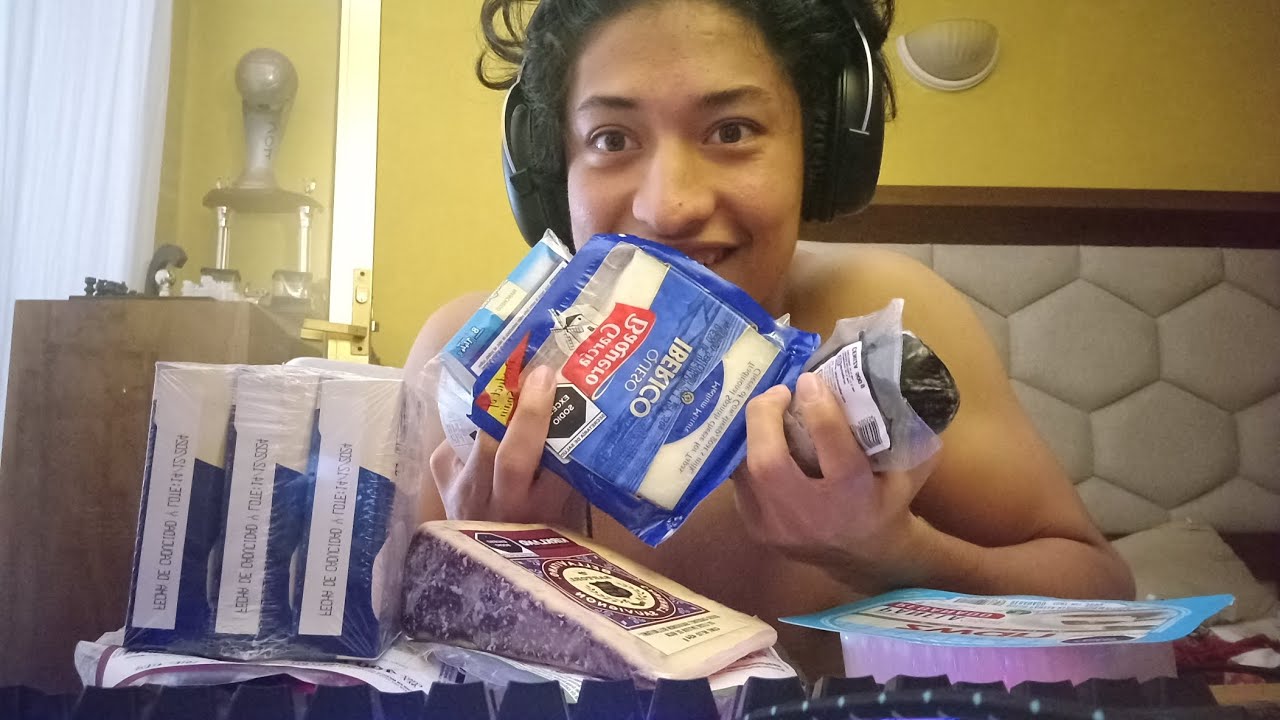 ASMR | probando diferentes quesos 🧀 | ASMR eating