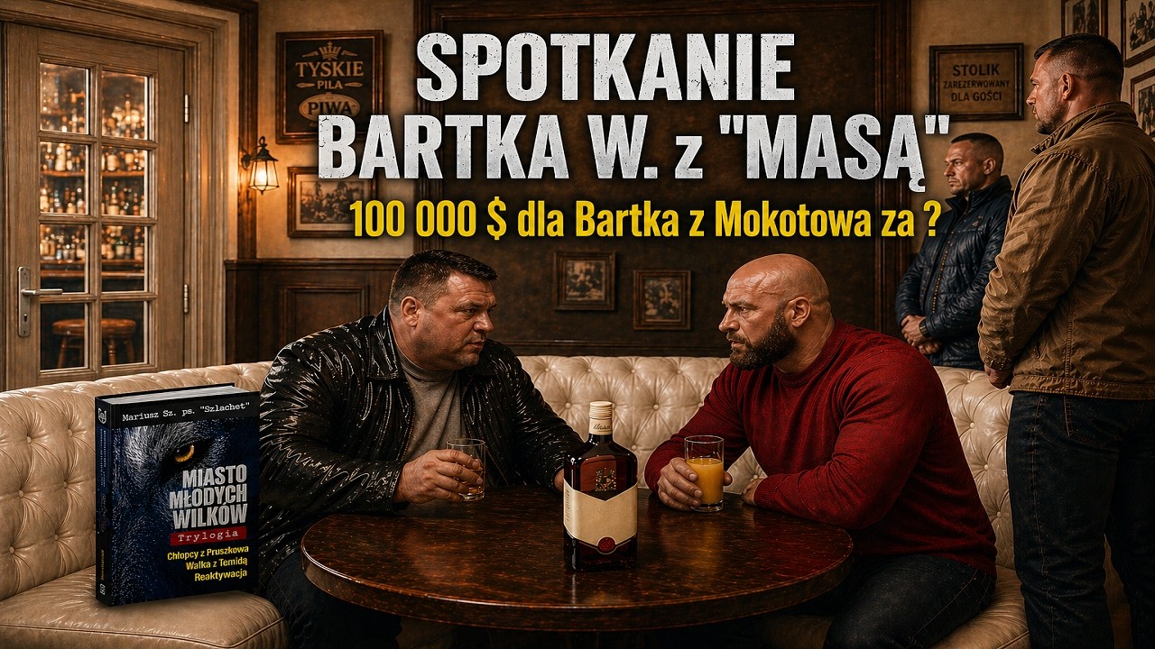Grupa Pruszkowska - Bartek z Mokotowa odrzuca 100.000 $ od Masy i z nim ciśnie