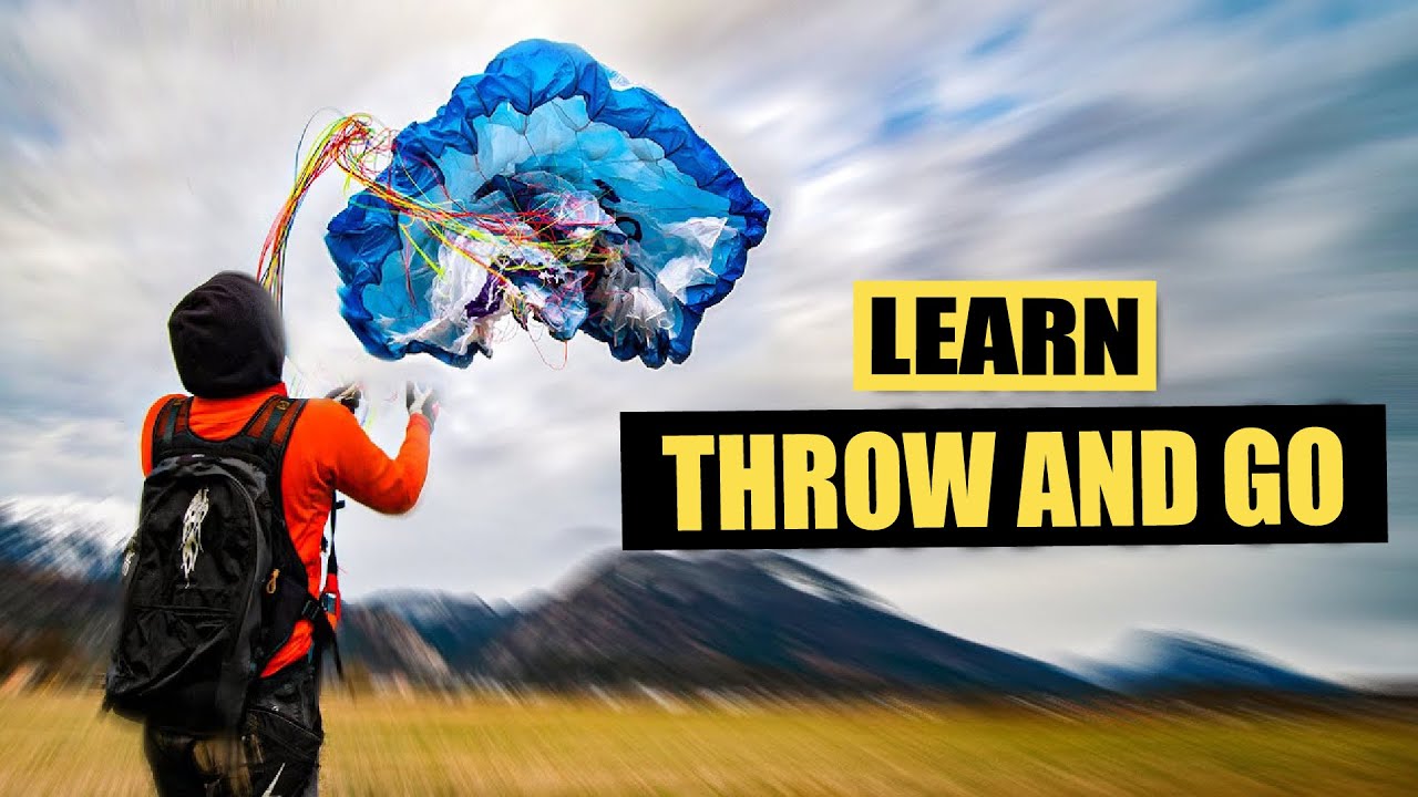 Учебное пособие по парапланеризму THROW AND GO: советы по взлету