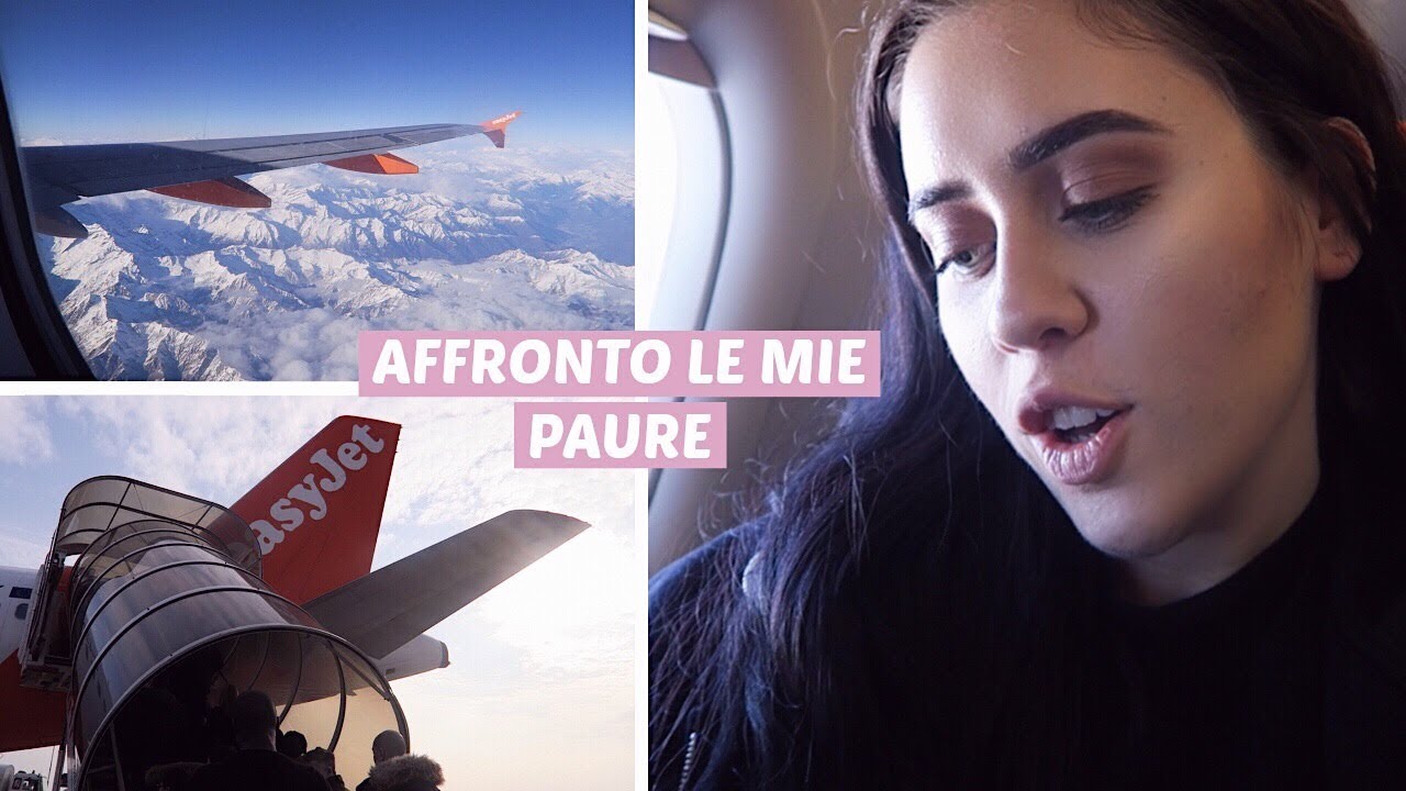 AFFRONTO LA MIA PAURA E PRENDO L'AEREO!!! | VLOG 12/02/2018