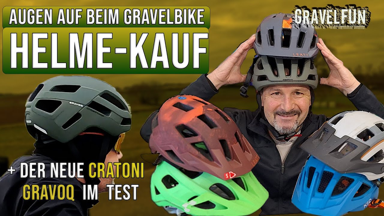 WAS muss ein GRAVELBIKE-HELM leisten? + Der  CRATONI GRAVOQ  IM PRAXISTEST