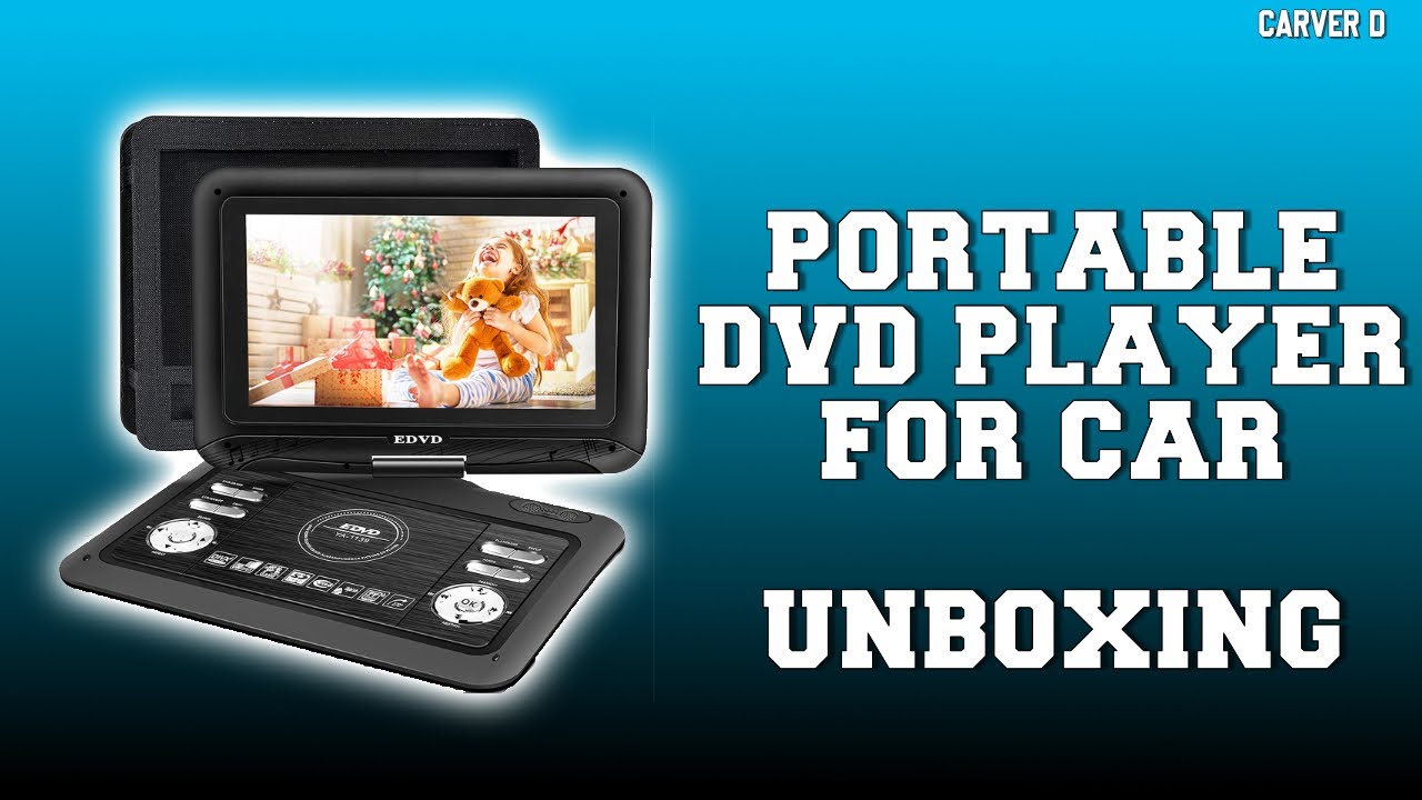 Portable DVD Player for Car | UNBOXING