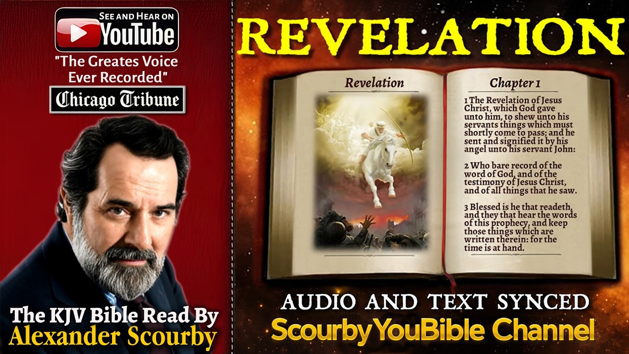 66 | Revelation | AUDIO & TEX  by Alexander Scourby | The GREATEST VOICE Ever Recorded