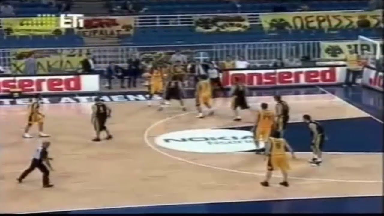ΑΕΚ-Μαρούσι 82-79 FULL GAME 4η Άγ. 28-10-2006
