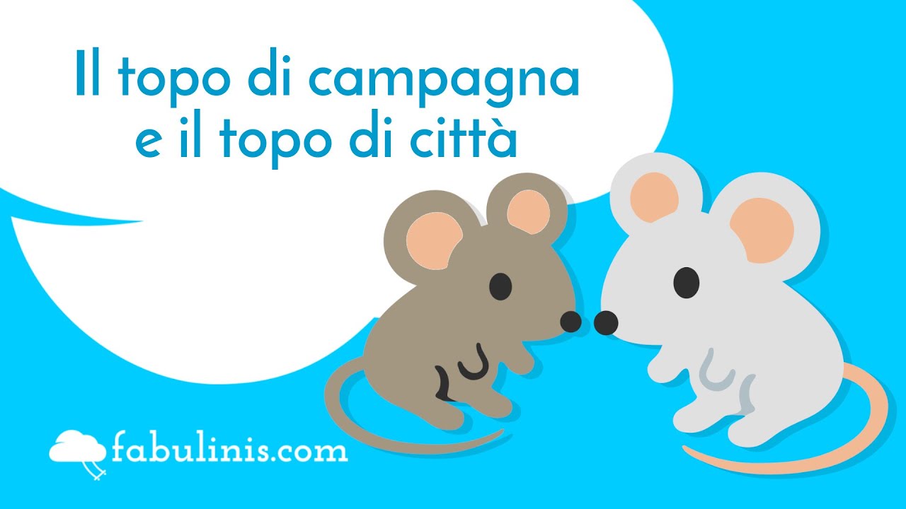 Topo di città e topo di campagna 🐁🐀 favole di Esopo raccontate