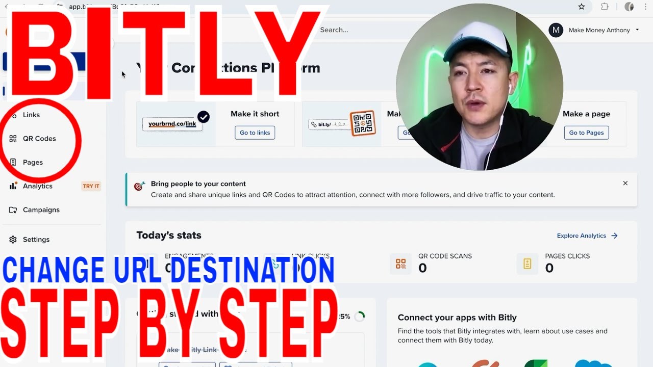 ✅ Как изменить целевой URL-адрес Bitly 🔴