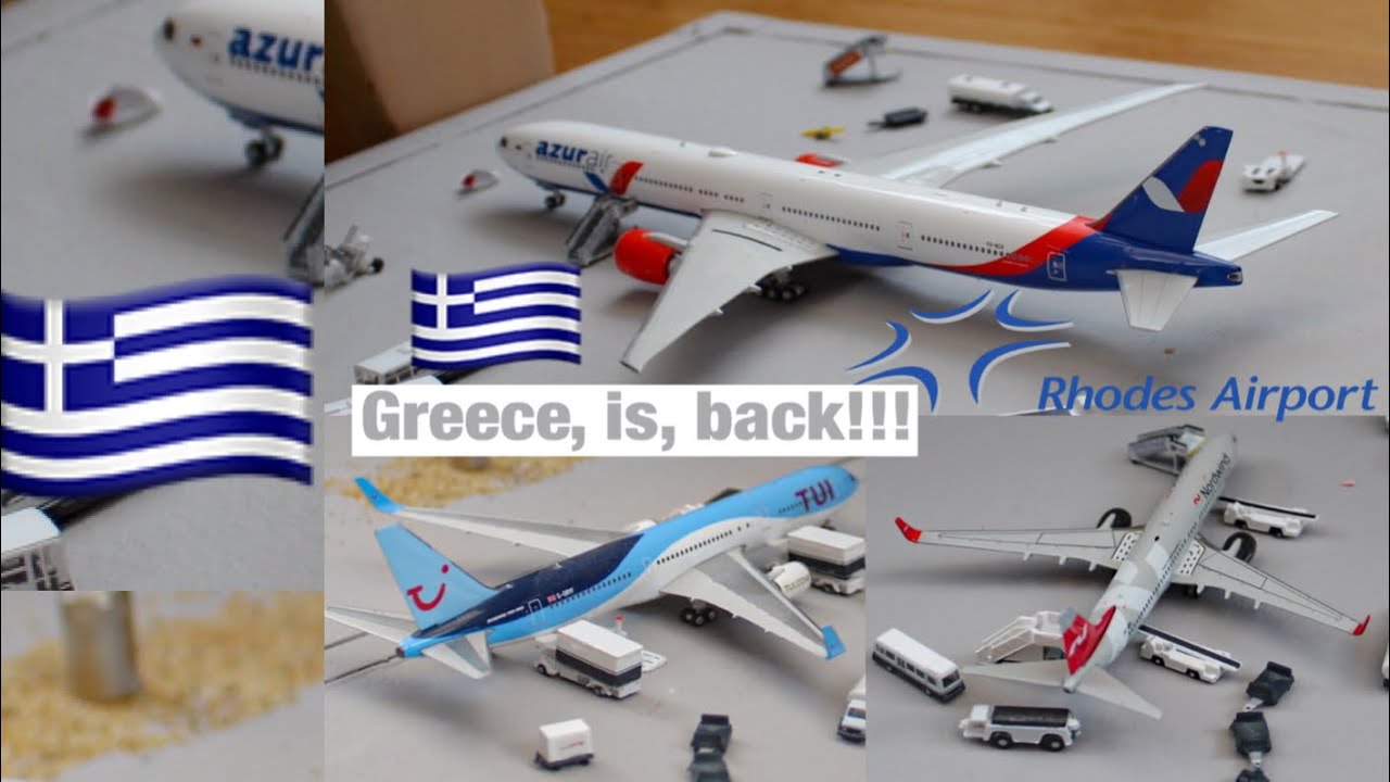 Rhodes Airport 1:400 scale - Update #1