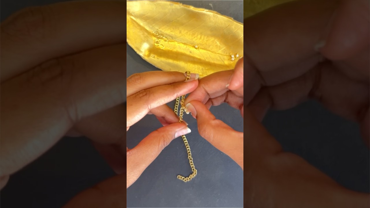 Handmade Traditional Anklet 😱 #shorts #youtubeshorts #diy #viral #fashion #anklets
