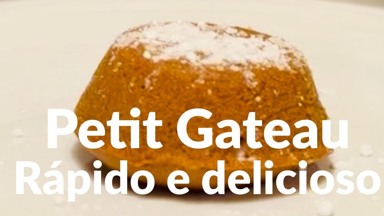 Sobremesa Rápida: Petit Gateau de Doce de Leite na Airfryer Passo a Passo