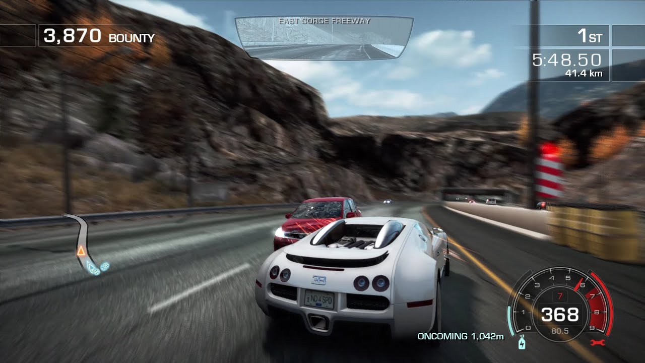 bugatti veyron 16.4 grand sport_need for speed hot pursuit last race