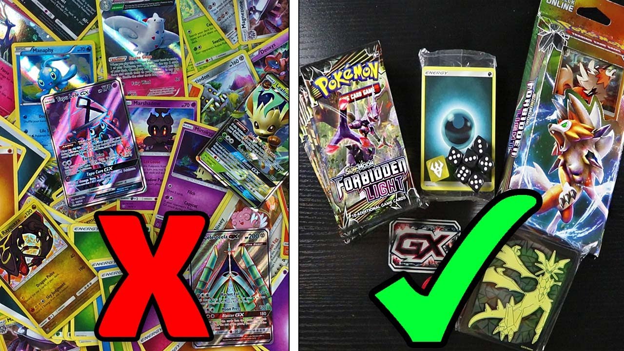 HOW TO BUILD A NEW POKEMON CARD DECK THE EASY WAY! Opening & Tips