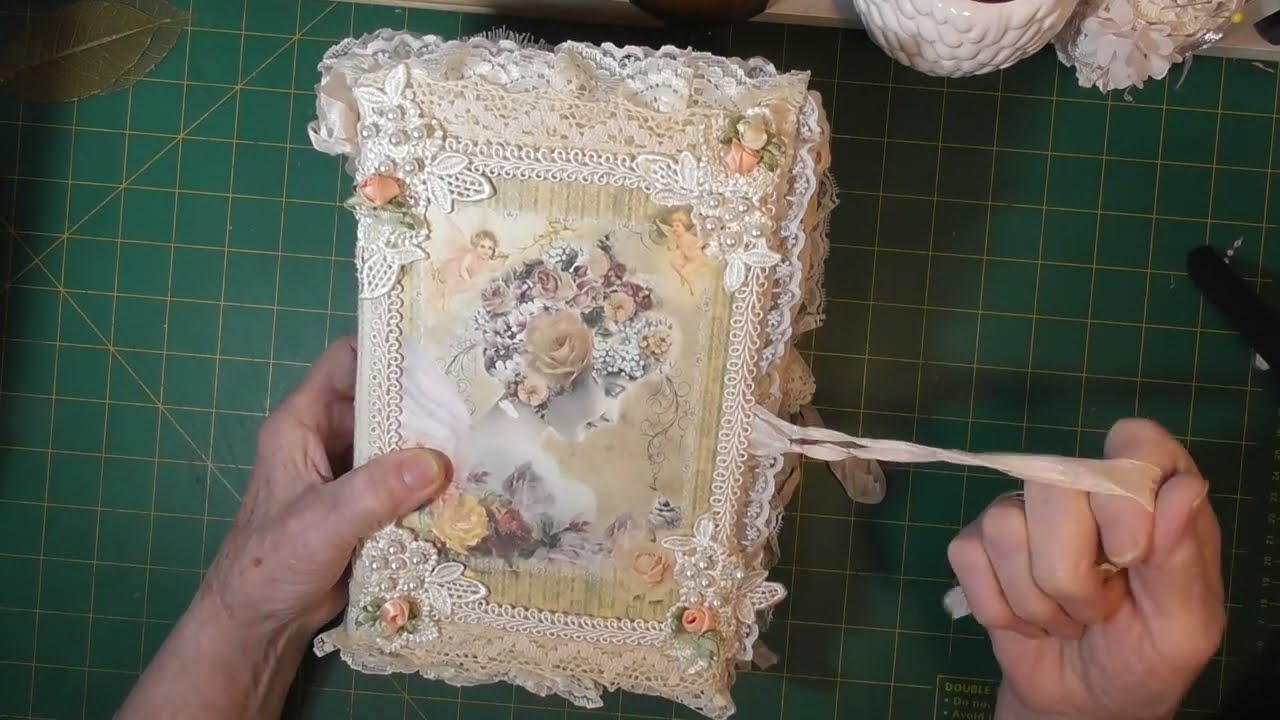 lace and doily book #revisited
