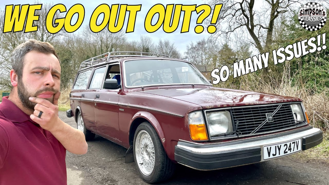 Will this car ever see the road? So many issues! - Abandoned Volvo 240