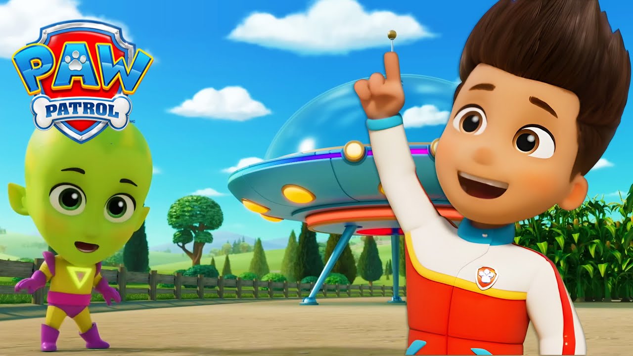 Mysterious Crop Circles! 👽 - PAW Patrol - Cartoons for Kids
