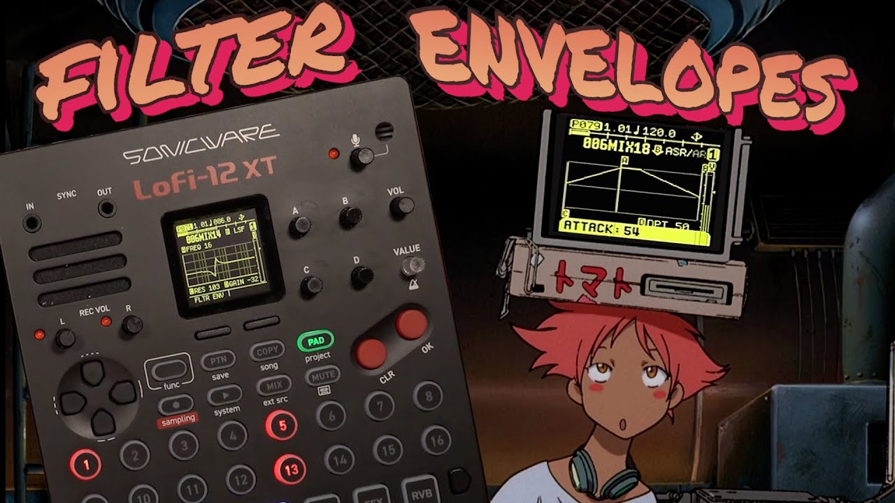 Fun with Filters on the Sonicware Lofi-12 XT