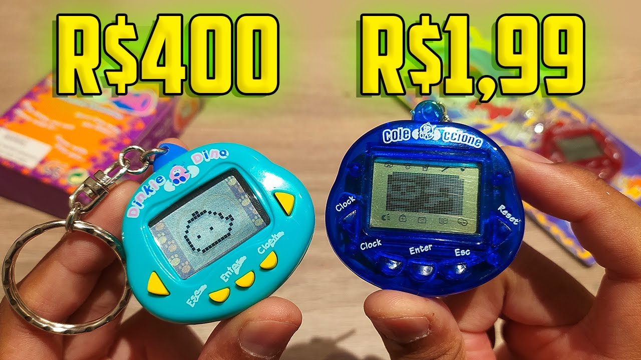 TAMAGOTCHI (Dinkie Dino) | ORIGINAL vs. PIRATA
