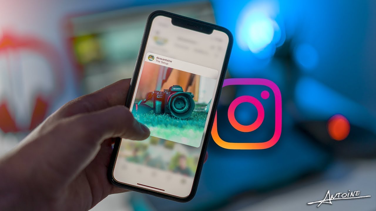 Comment j'&eacute;dite mes Photos Instagram ! 📸
