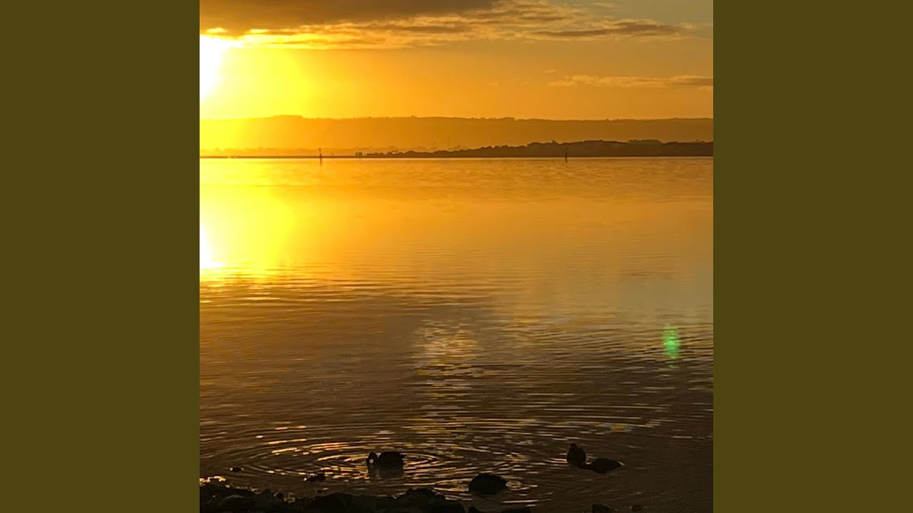 Glorious setting sun