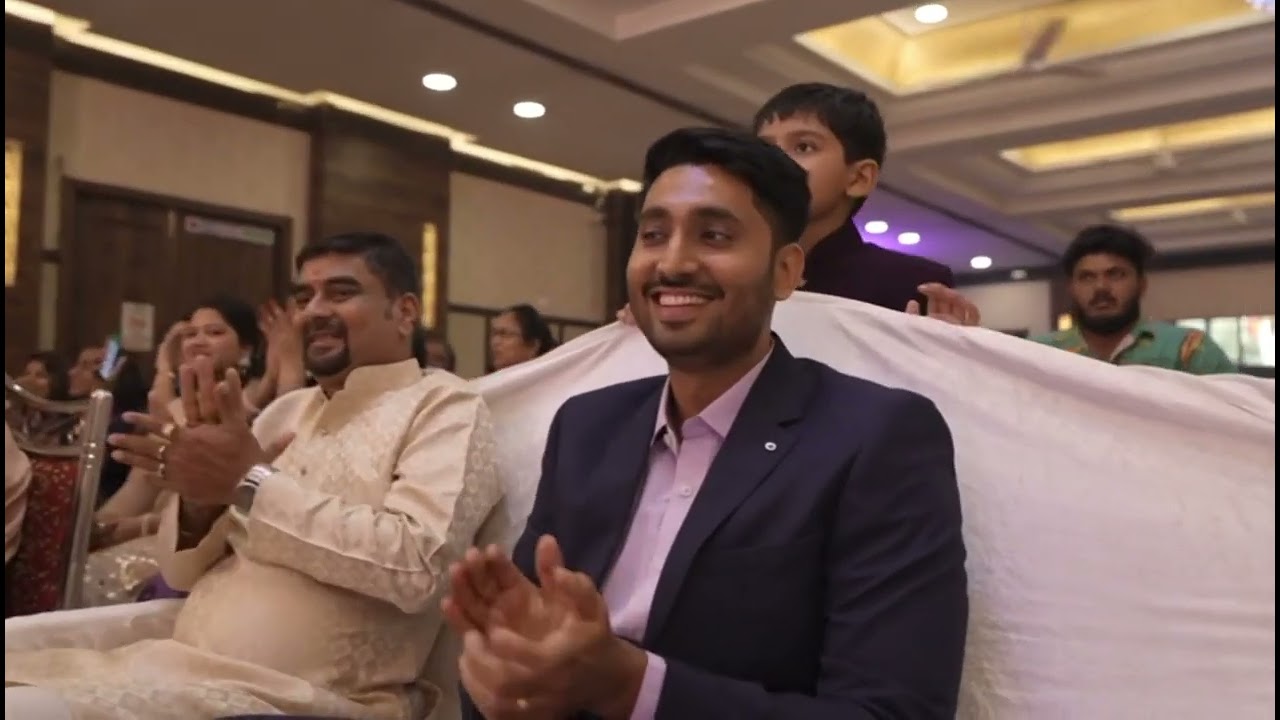 Shraddha & Siddhesh Engagement Dance |Tears & love | Bride's Beautiful Surprise for her loved once !