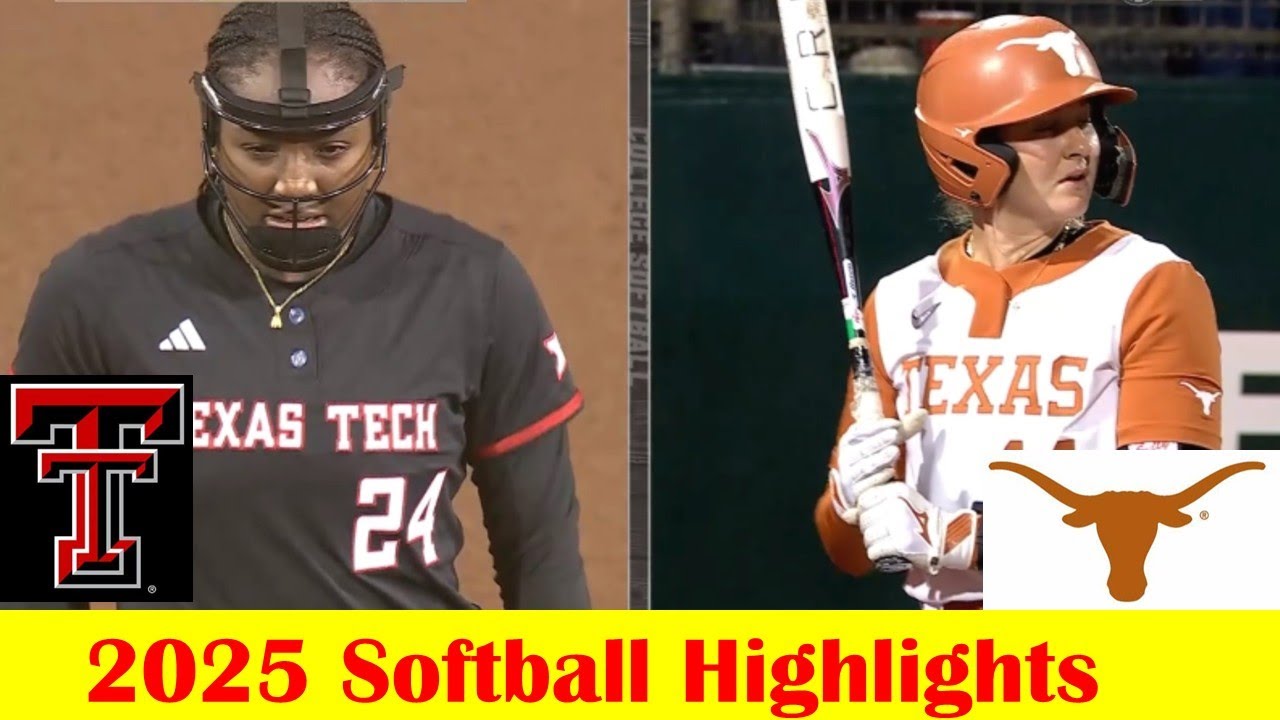#8 Texas Tech vs #1 Texas Softball Game Highlights 2 14 2025